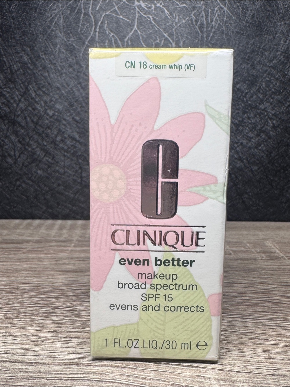 Clinique Even Better Makeup Foundation SPF15 CN18 Cream Whip 30ml Sealed